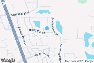 Map image of the property - 1435 Blue Horizon Dr