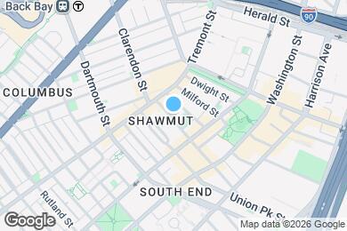 Map image of the property - 83 Waltham St