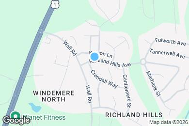 Map image of the property - 1220 Crendall Way