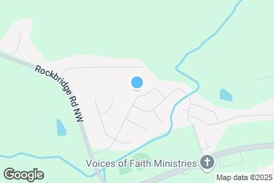 Map image of the property - 1342 Travers Creek Trail
