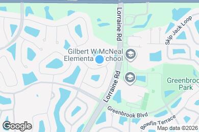 Map image of the property - 14305 Gnatcatcher Terrace