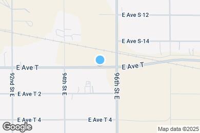Map image of the property - 9529 E Ave T-12