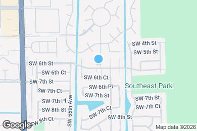 Map image of the property - 5131 SW 6th St