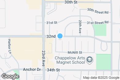 Map image of the property - 3207 Barclay Ct