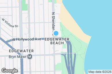 Map image of the property - 5701 N Sheridan