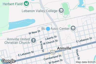 Map image of the property - 210 N Lancaster St