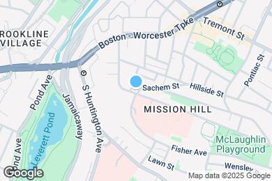 Map image of the property - 80 Parker Hill Ave