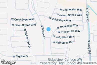 Map image of the property - 2117 W Pickett Ct