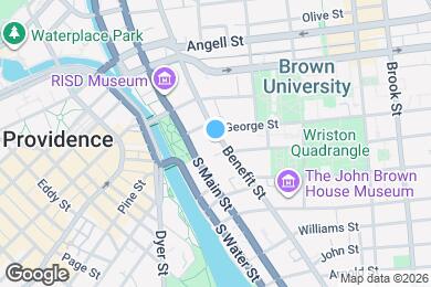 Map image of the property - 280 Benefit St