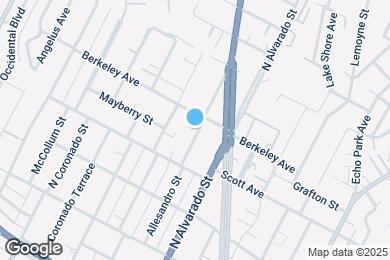 Map image of the property - 1534 1/2 Allesandro St