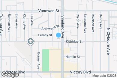 Map image of the property - 11035 Kittridge St