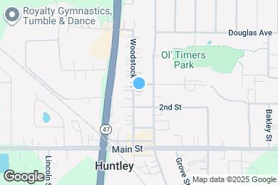 Map image of the property - 10906 N Woodstock St