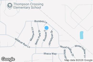 Map image of the property - 5305 Bombay Dr