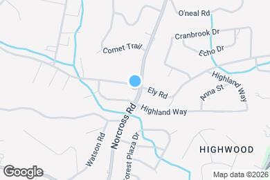 Map image of the property - 4239 Norcross Rd