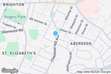 Map image of the property - 71-73 Chestnut Hill Ave. #73 Brighton