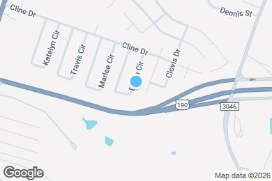 Map image of the property - 1121 Dixon Cir