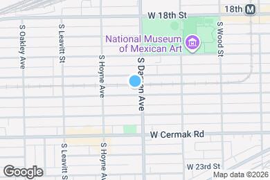 Map image of the property - 2008 W 21st St