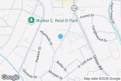 Map image of the property - 618 Osceola St