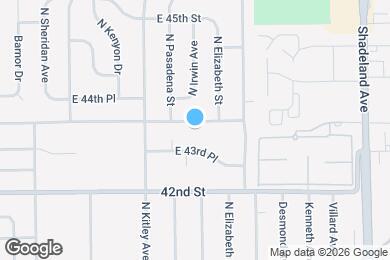 Map image of the property - 6649 Meadowlark Dr