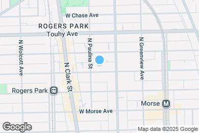Map image of the property - 1646 W Greenleaf Ave