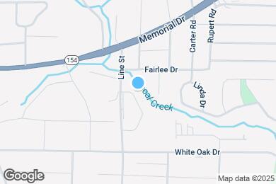 Map image of the property - 1602 Line Cir