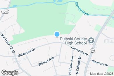 Map image of the property - 130 E University Dr