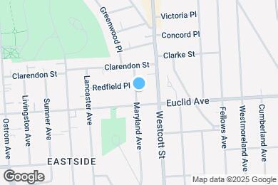 Map image of the property - 741 Maryland Ave