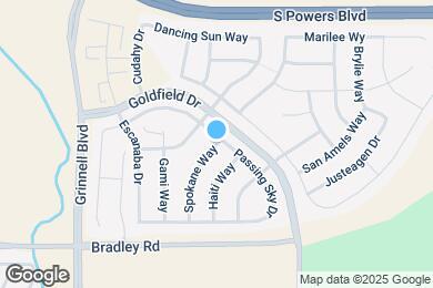 Map image of the property - 4825 Spokane Way