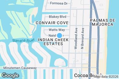 Map image of the property - 415 N Shore Dr