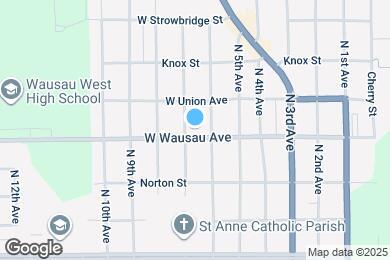 Map image of the property - 610 W Wausau Ave