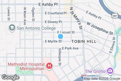 Map image of the property - 403 Gillespie St