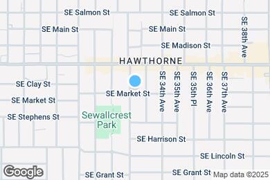 Map image of the property - 1622-1628 SE 32nd Pl / 3259-3261 SE Market St