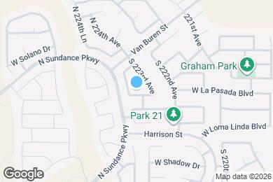 Map image of the property - 22312 W La Pasada Blvd