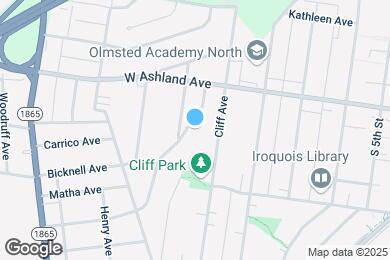 Map image of the property - 4521 Picadilly Ave