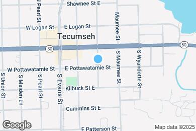 Map image of the property - 301 E Pottawatamie St