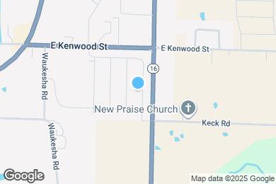 Map image of the property - 2606 S Silver St