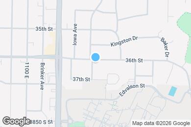 Map image of the property - 3608 Tyler Ave