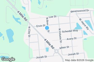 Map image of the property - 1115 N Brevard St