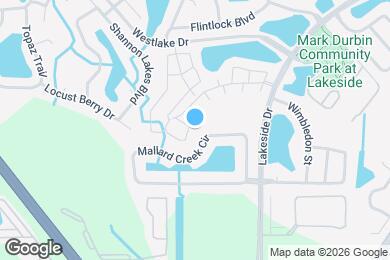 Map image of the property - 2234 Cypress Knee Loop