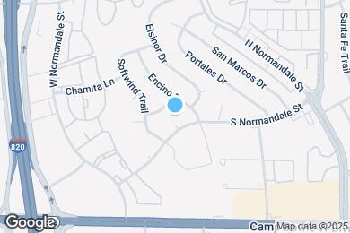 Map image of the property - 8912 S Normandale St