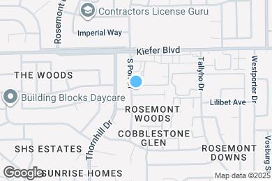 Map image of the property - Rosemont Terrace