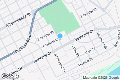 Map image of the property - 505 S Magnolia St