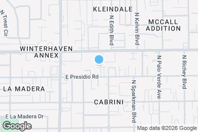 Map image of the property - 3231 E Presidio Rd
