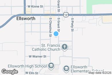 Map image of the property - 227 S Grant St