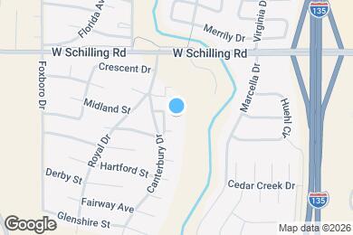 Map image of the property - 3121 Canterbury Dr