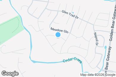 Map image of the property - 6316 Trace Point Ct