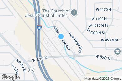 Map image of the property - 981 Independence Ave
