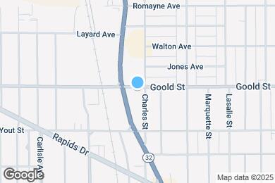 Map image of the property - 1411 Goold St
