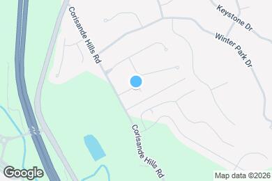 Map image of the property - 1160 Grand Terrace Dr