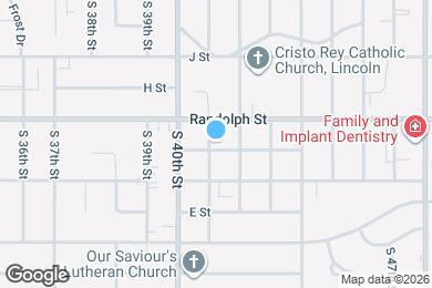 Map image of the property - 4100 G St